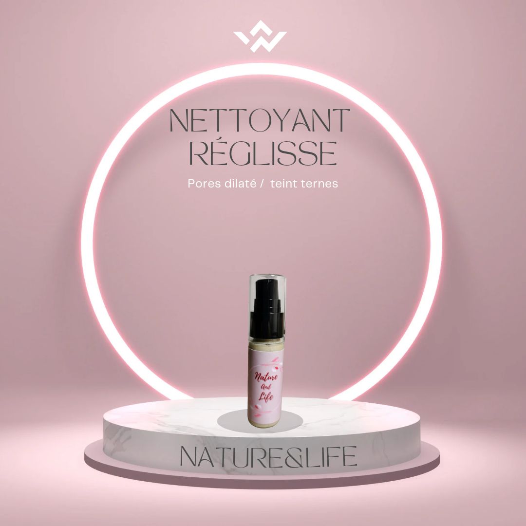 Nettoyant Visage réglisse (teint ternes / pores dilaté)